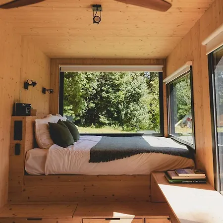 Parcel Tiny House I Richecourt Vue Prairie Сasa de vacaciones Mesbrecourt-Richecourt