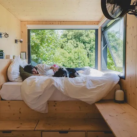 Parcel Tiny House I Richecourt Vue Prairie Vakantiehuis Mesbrecourt-Richecourt