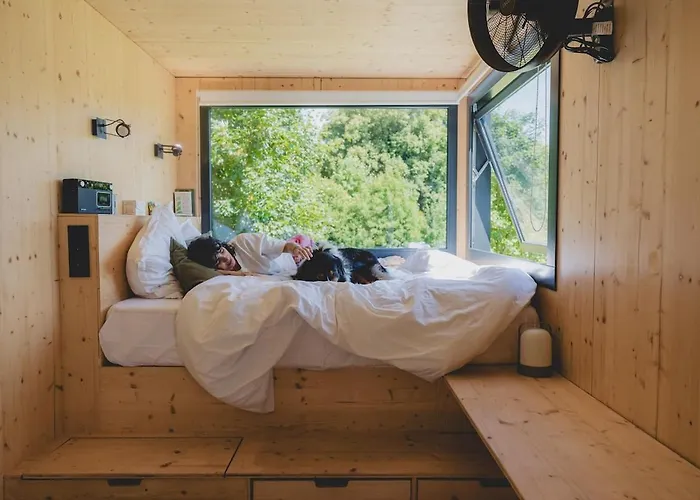 Parcel Tiny House I Richecourt Vue Prairie Vakantiehuis Mesbrecourt-Richecourt