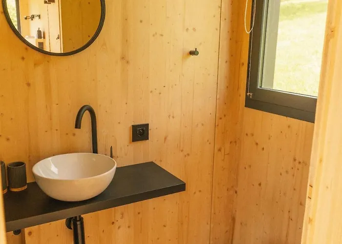 Parcel Tiny House I Richecourt Vue Prairie Ferienhaus *